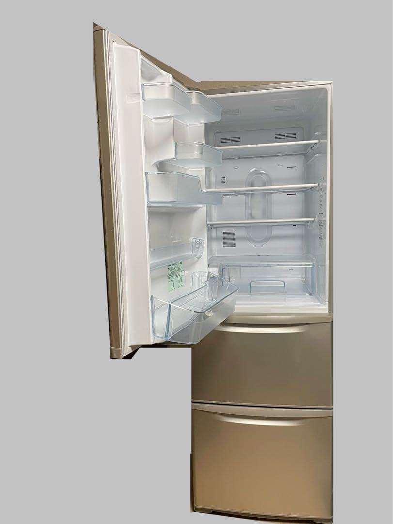 パナソニック　冷蔵庫　365L　NR-C371N-NL　2020年製　左開き