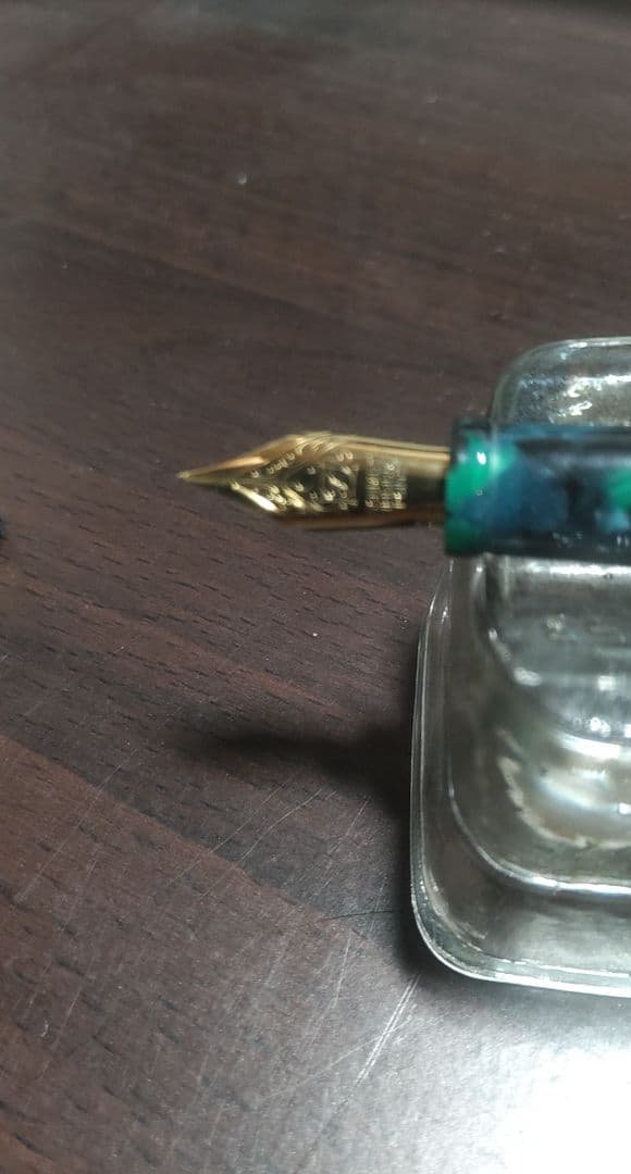 Pent 万年筆 ペント シンフォニー アダージオ エメラルド森の精霊 F細字