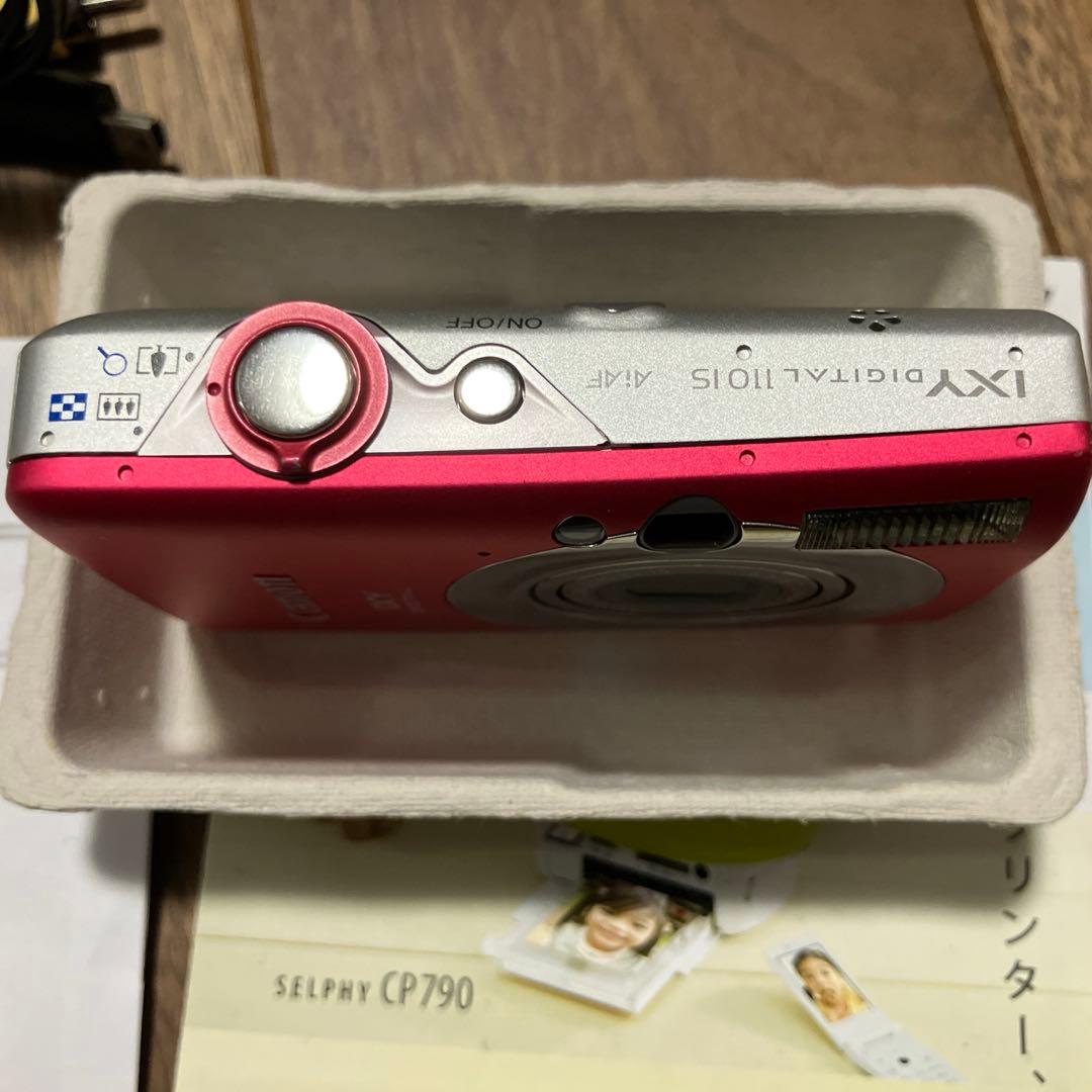 ※動作確認済※【Canon】IXY110IS デジタルカメラ　ピンク