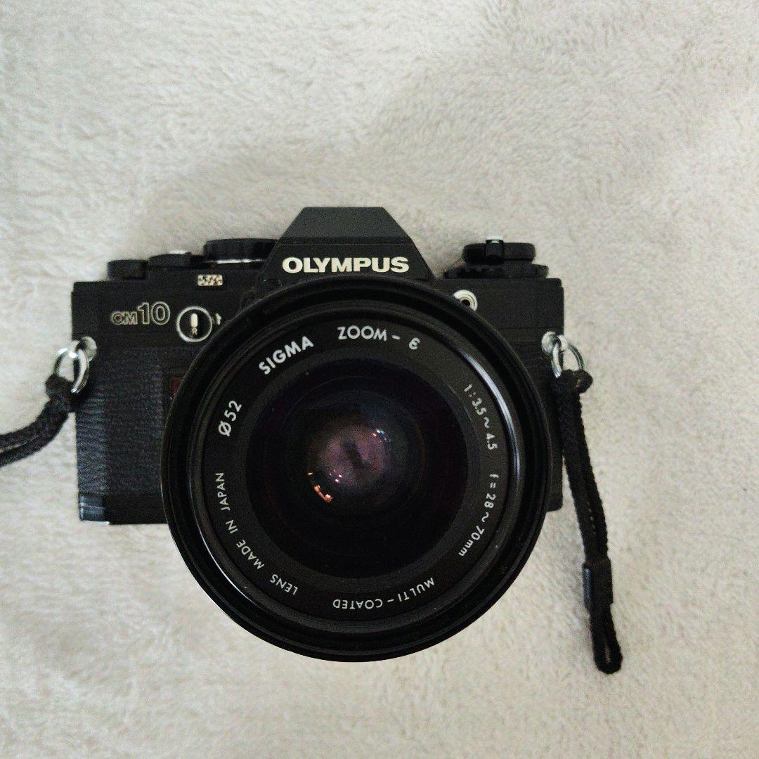 ■ボディ美品■OLYMPUS OM-10 ブラックボディフィルムカメラセット