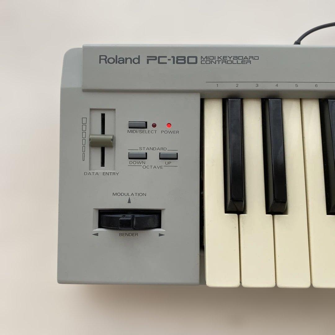 Roland PC-180 MIDIキーボードコントローラー、アダプター