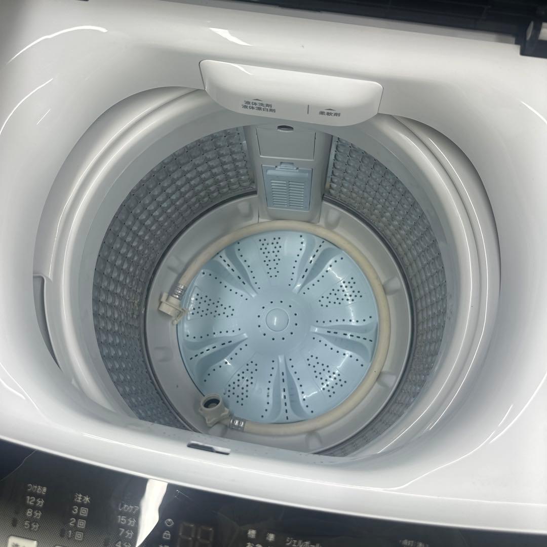 高年式　ハイアール　ブラック　洗濯機　冷蔵庫　一人暮らし　2点セット