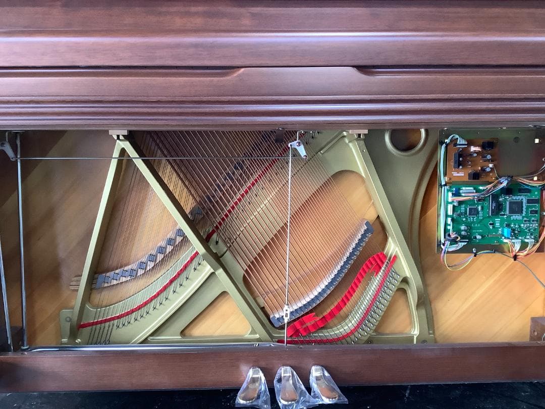 ★58971【アップライトピアノ】YAMAHA　YU5Wn