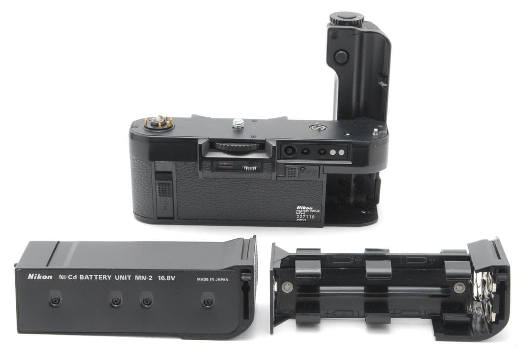 Nikon MD-4 F3用モータードライブ＋BATTERY UNIT MN-2