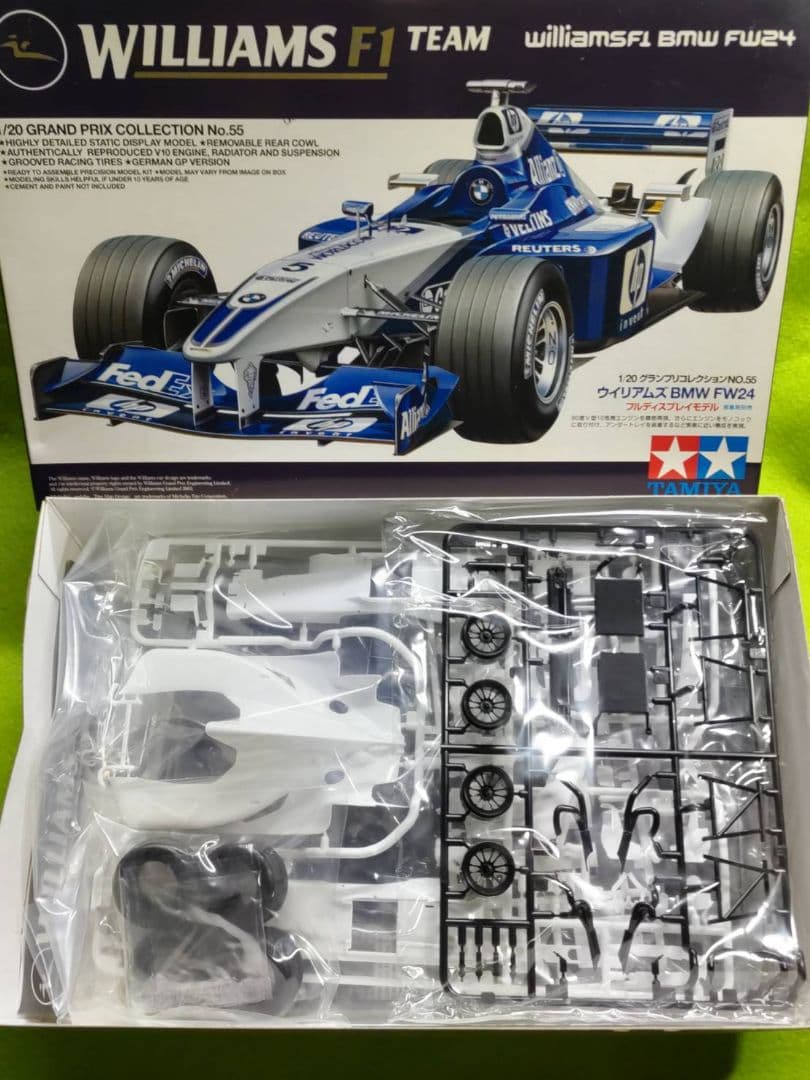ウイリアムズ BMW FW24 タミヤ　1/20GPコレクションNo.55