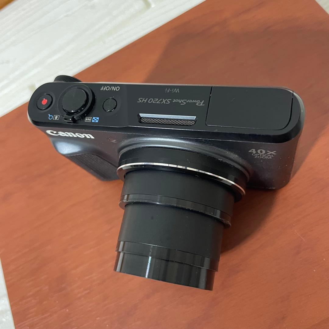 【動作確認済】Canon PowerShot SX720 HSブラック デジカメ