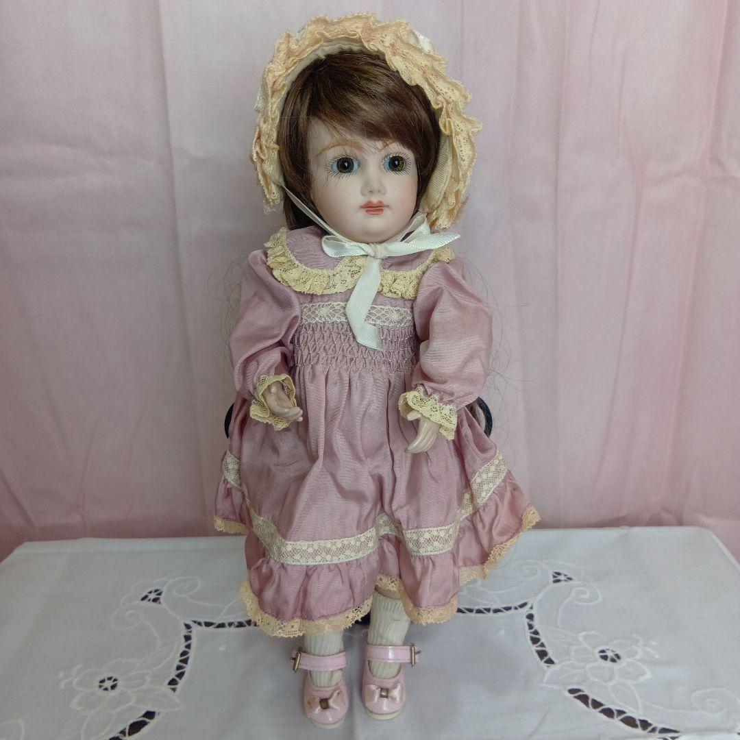 ♥ピンクのドレスが可愛いビスクドール（リプロ）♥