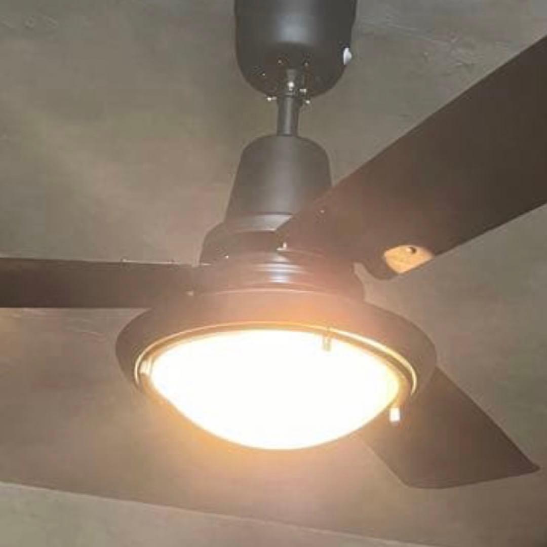 【廃盤品】HERMOSA TRER シーリングファン 2灯 ブラウン