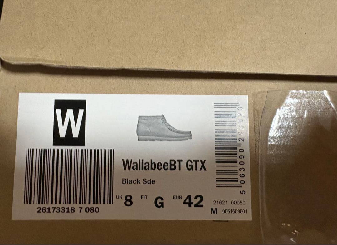 クラークス ワラビーブーツ ゴアテックス　CLARKS GORE-TEX