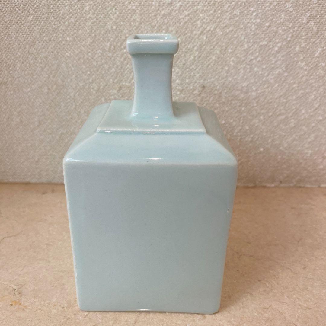 韓国人間文化財　安東五　作　壺　花瓶　共箱入り　美品です