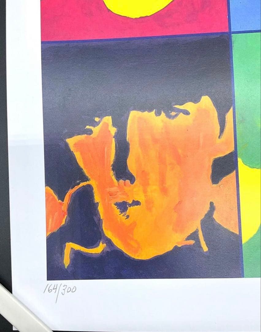 美品 アンディ ウォーホル リトグラフ ビートルズ 世界 300枚限定