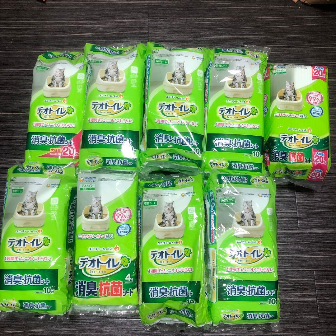 デオトイレ　消臭・抗菌シート　計176枚