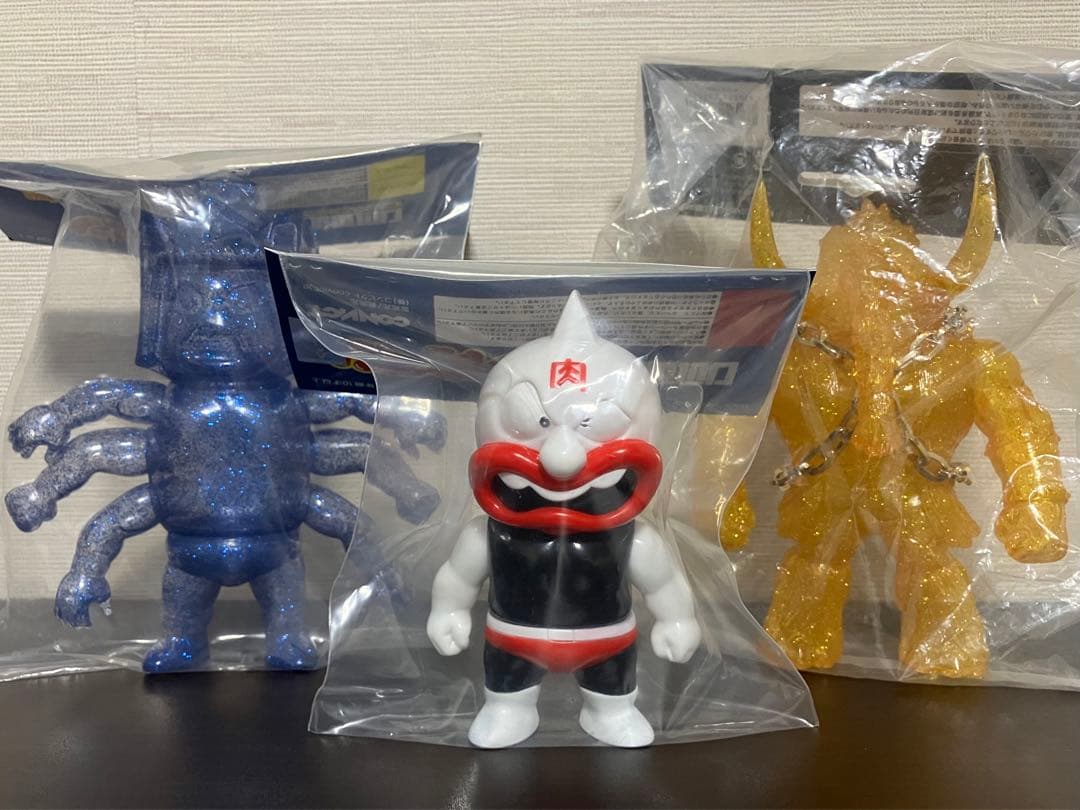 キン肉マンアシュラマンマンモスマンキン消しキンケシソフビファイブスタートイラメ