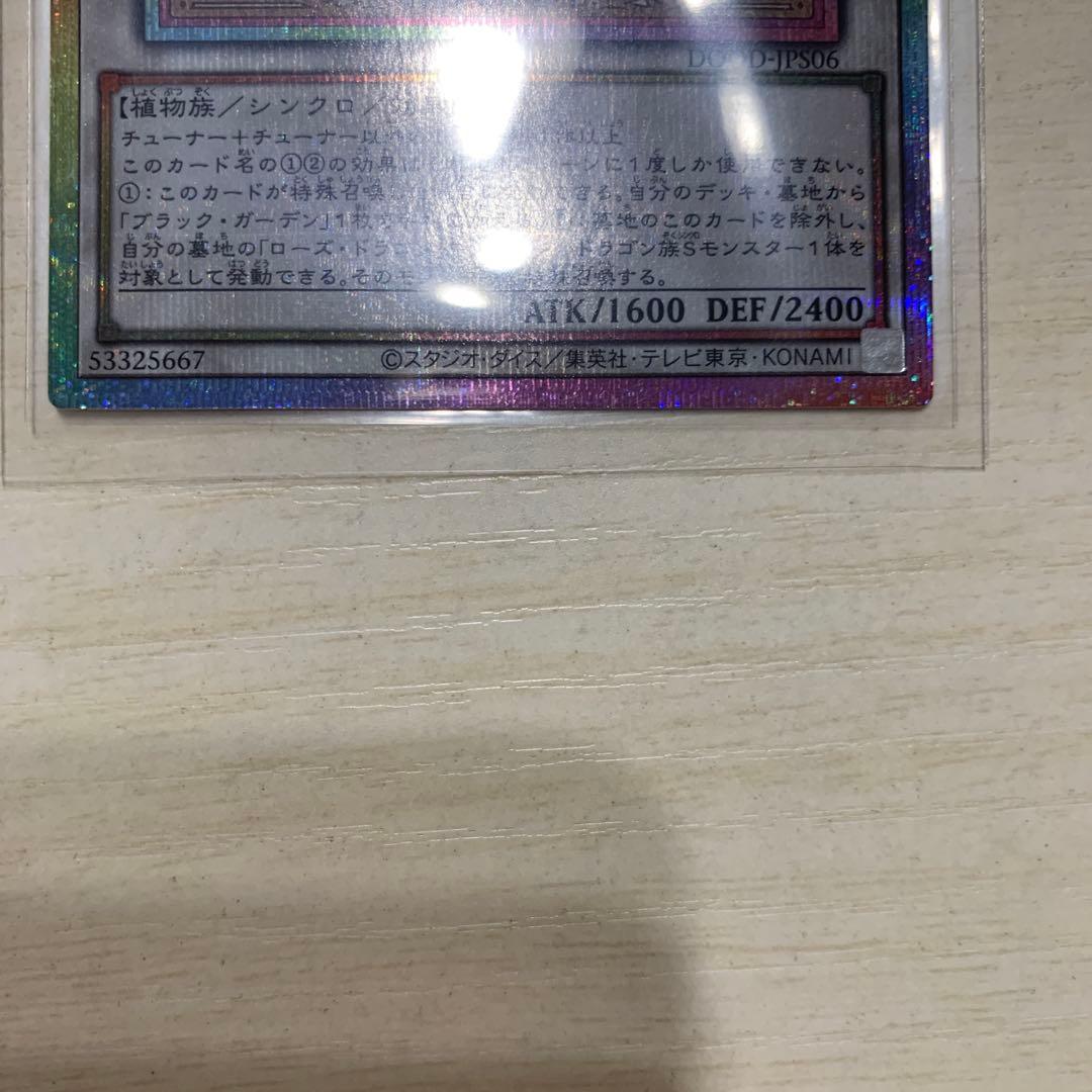 遊戯王 ガーデン・ローズ・メイデン　プリズマ　プリシク　絵違い