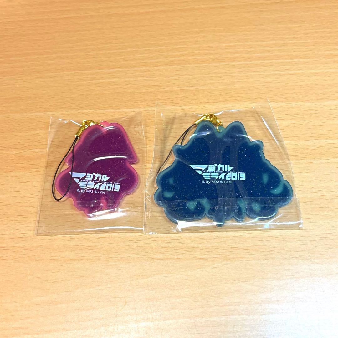 マジカルミライ 2019 初音ミク 巡音ルカ ラバーストラップ ラバスト