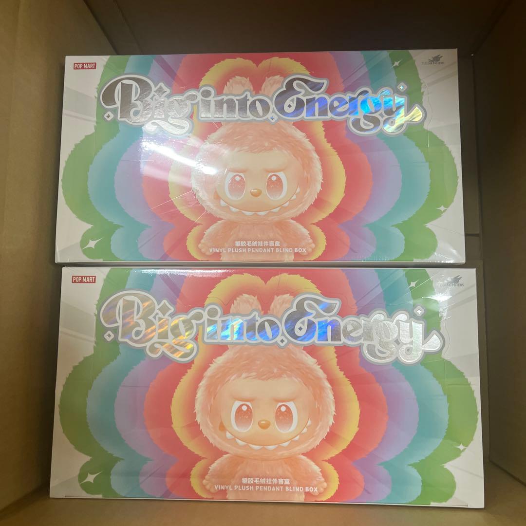 LABUBU Big into Energy ぬいぐるみ シリーズ アソート