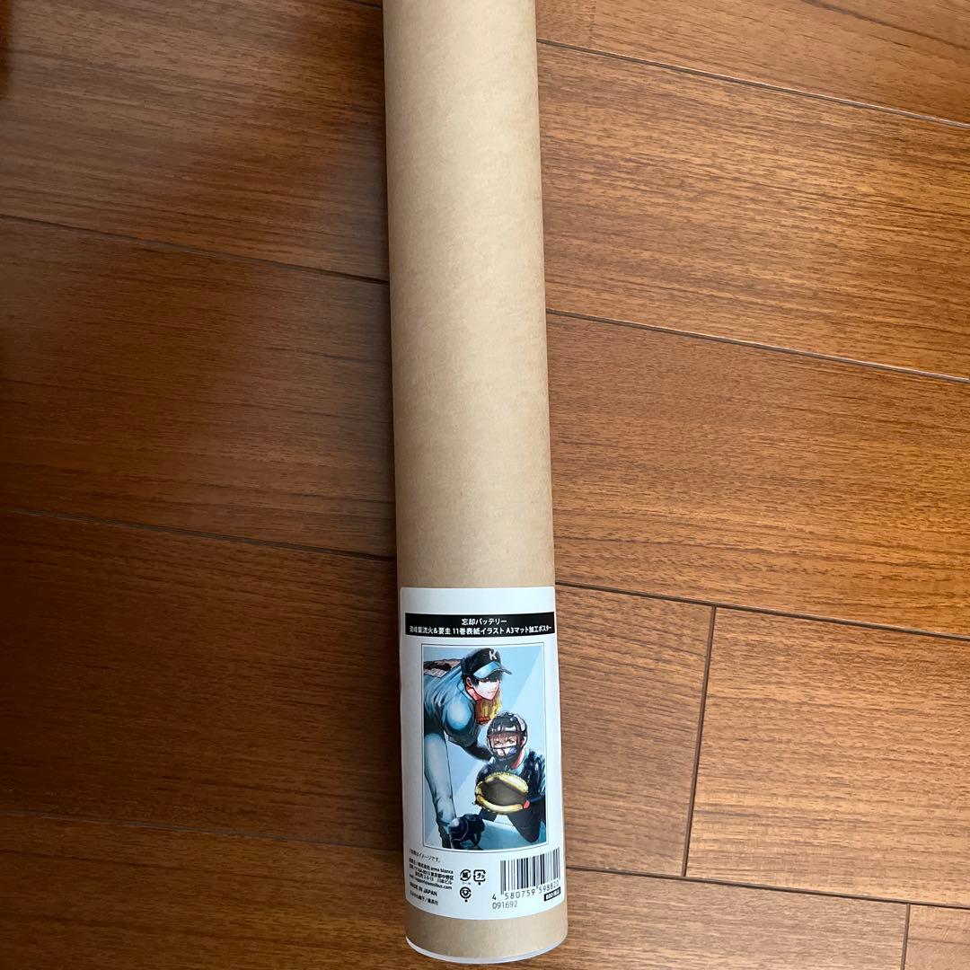 忘却バッテリー　11巻表紙イラスト　A3マット加工ポスター