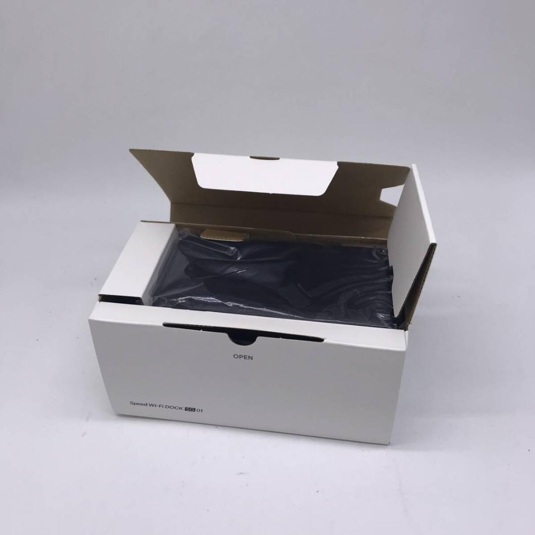 Speed Wi-Fi DOCK 5G 01 黒 CPS01SKU 402AM3