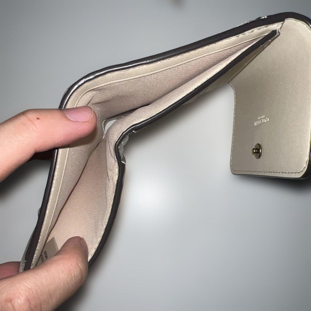 ★ 限定品！新品　COACH　コーチ 財布 3つ折り財布 ソフトピンク