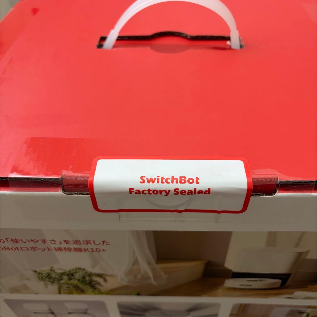 【新品】SwitchBotロボット掃除機K10+ 専用一年分アクセサリー付属版