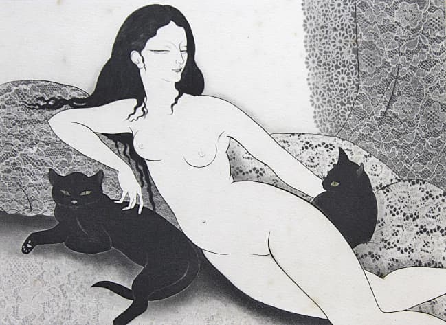 小林ドンゲ 【ダンテルの夢】 エッチング