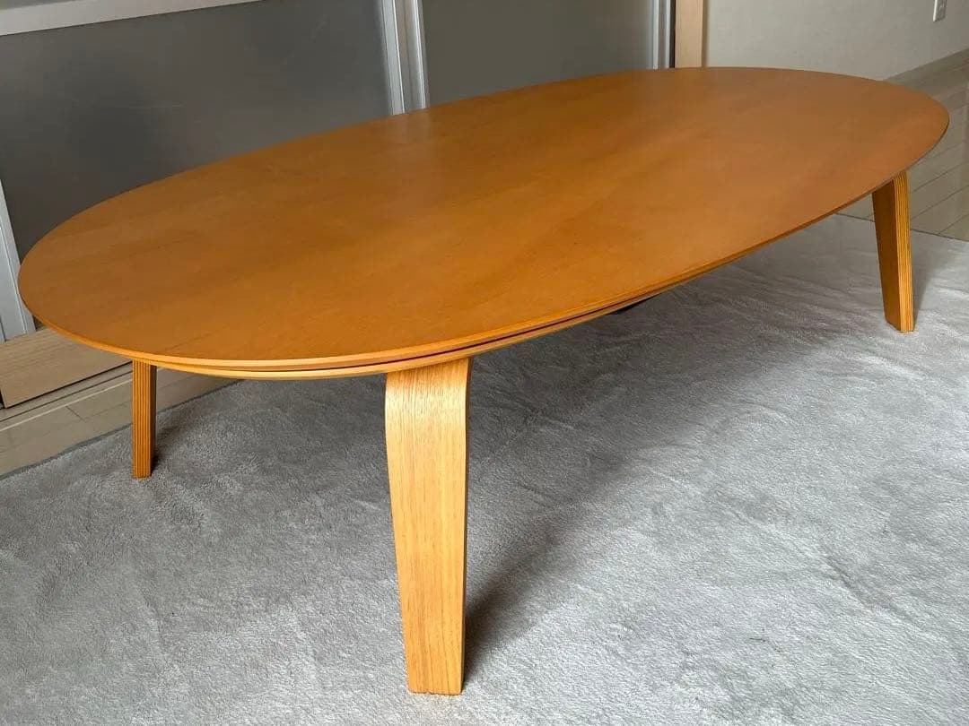 MUJI無印良品 タモ材こたつ大　布団なし