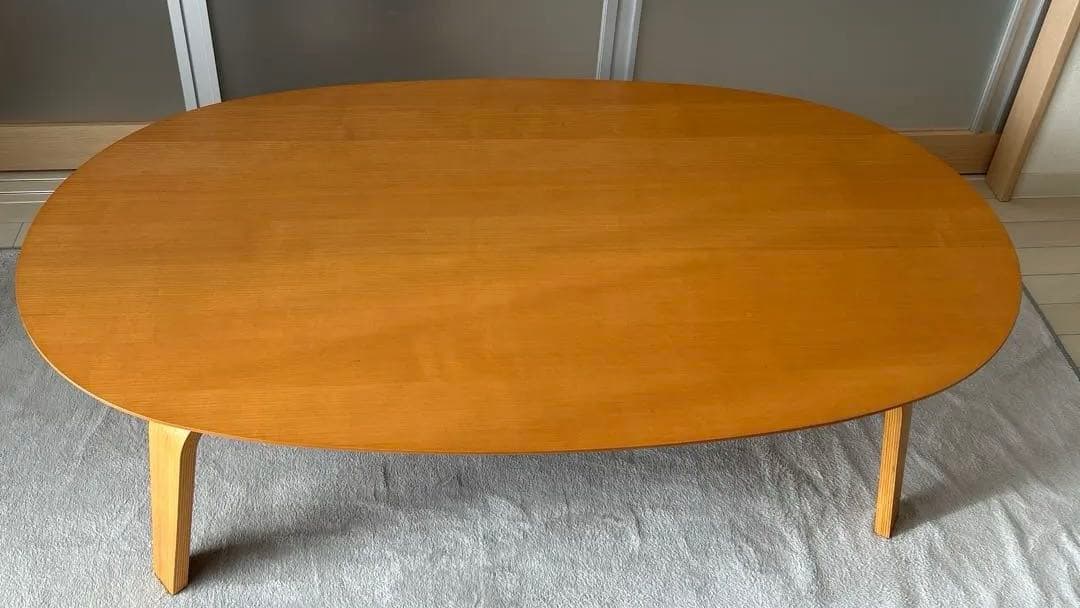 MUJI無印良品 タモ材こたつ大　布団なし