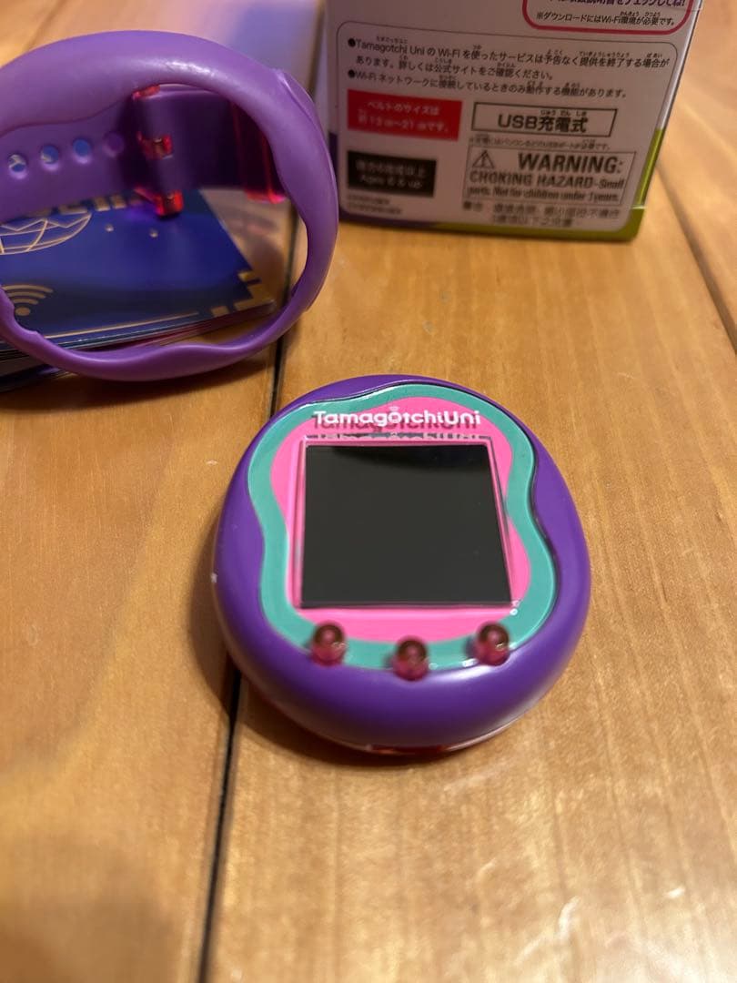 ま*も様 Tamagotchi Uni たまごっち ユニ タマゴッチ 紫 パープ