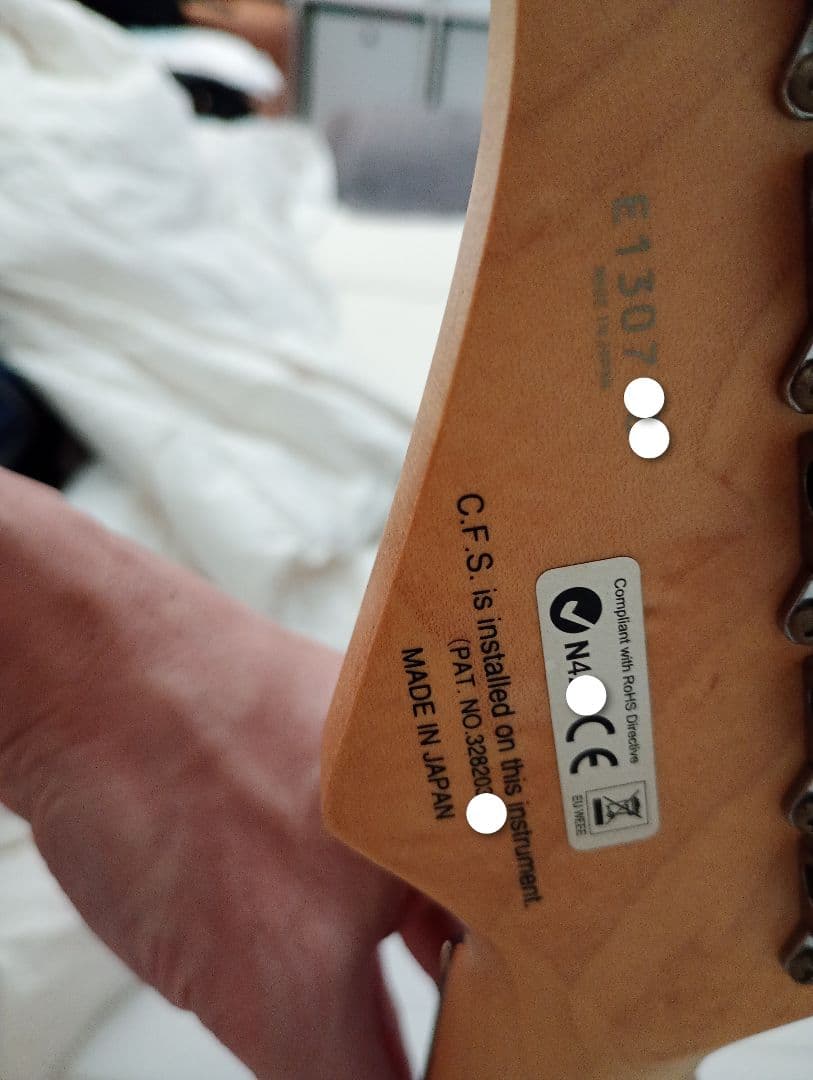 フジゲン　ストラトタイプ 　JSTスタンダード　中古　FUJIGEN