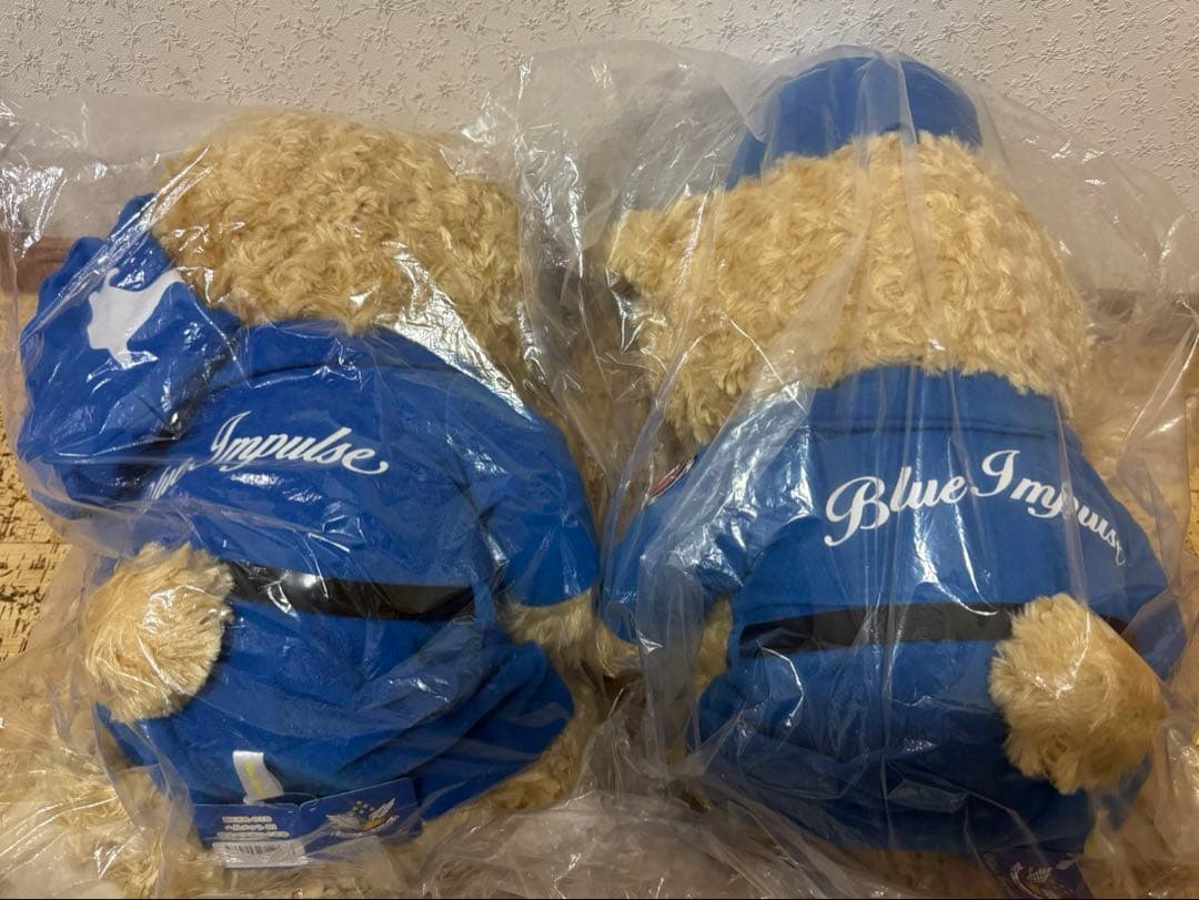 ブルーインパルス BIGサイズぬいぐるみ　２点セット　2025年パンフ付き