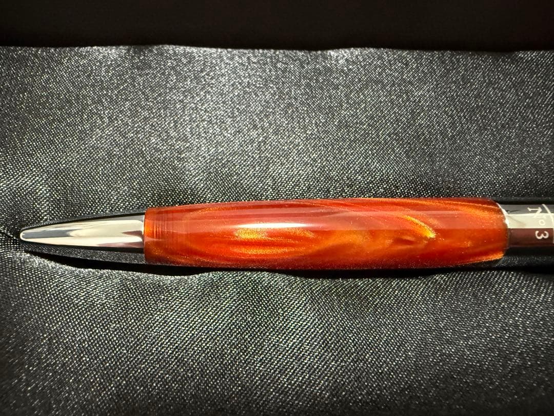 新品未使用 ROMEO ロメオ No.3 イタリアンアンバー 細軸　伊東屋