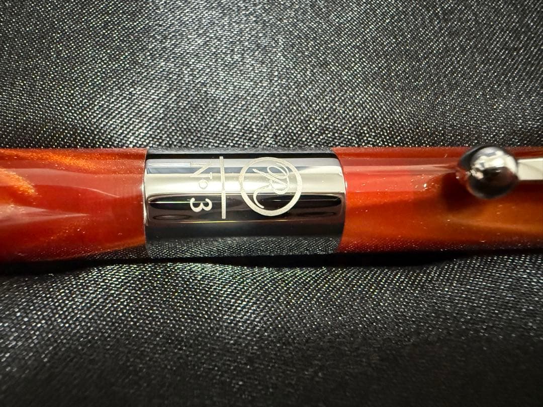 新品未使用 ROMEO ロメオ No.3 イタリアンアンバー 細軸　伊東屋