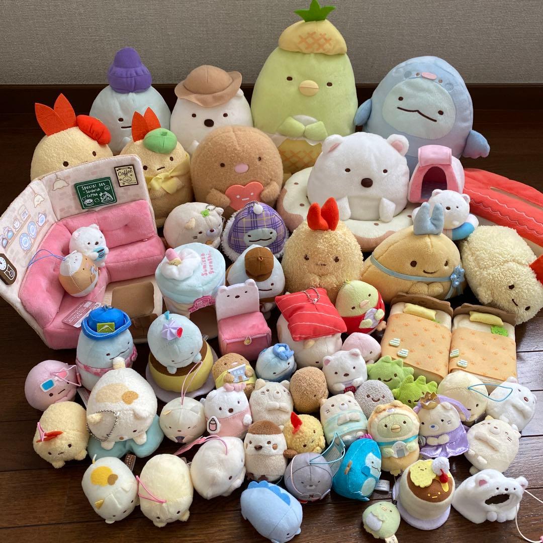 すみっコぐらし　ぬいぐるみ　マスコット　まとめ売り