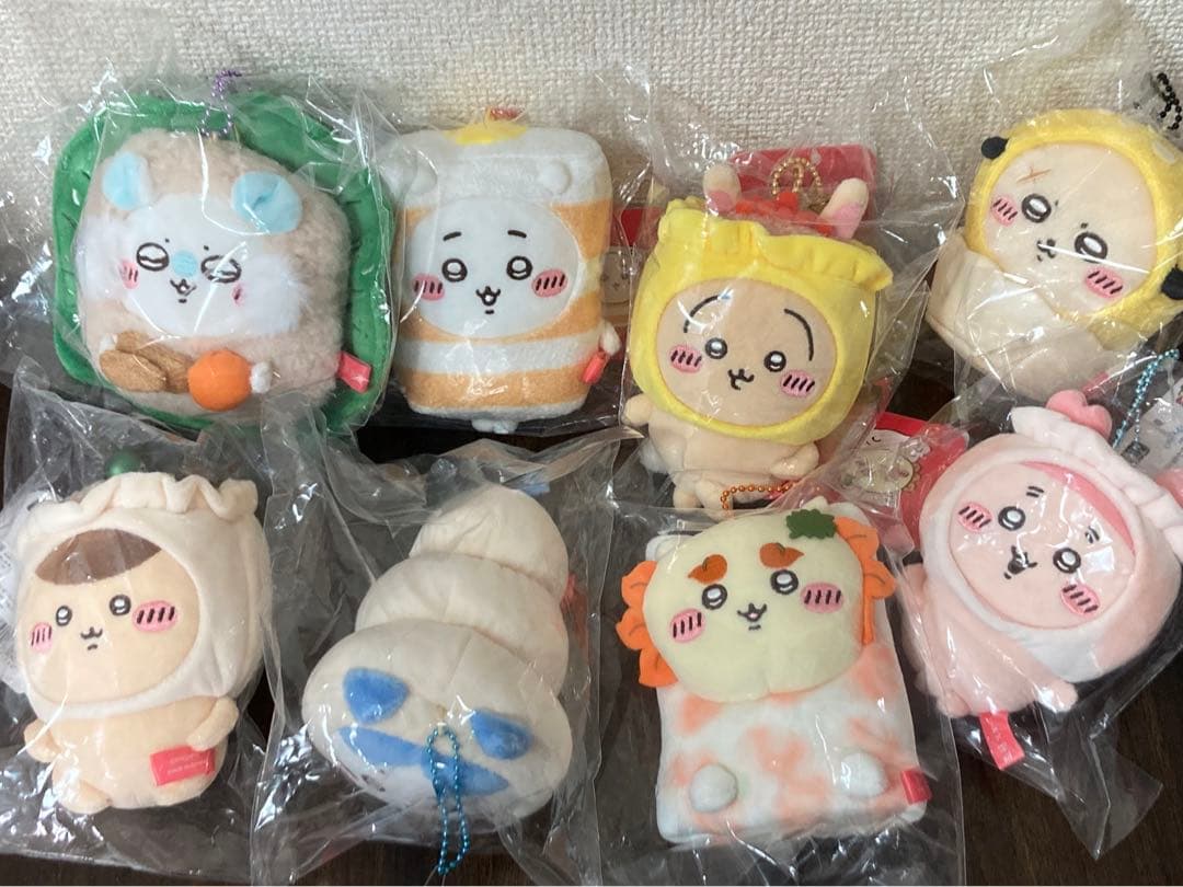 ちいかわ飲茶 香港限定 マスコット 全8種セット ちいかわ 飲茶 海外限定