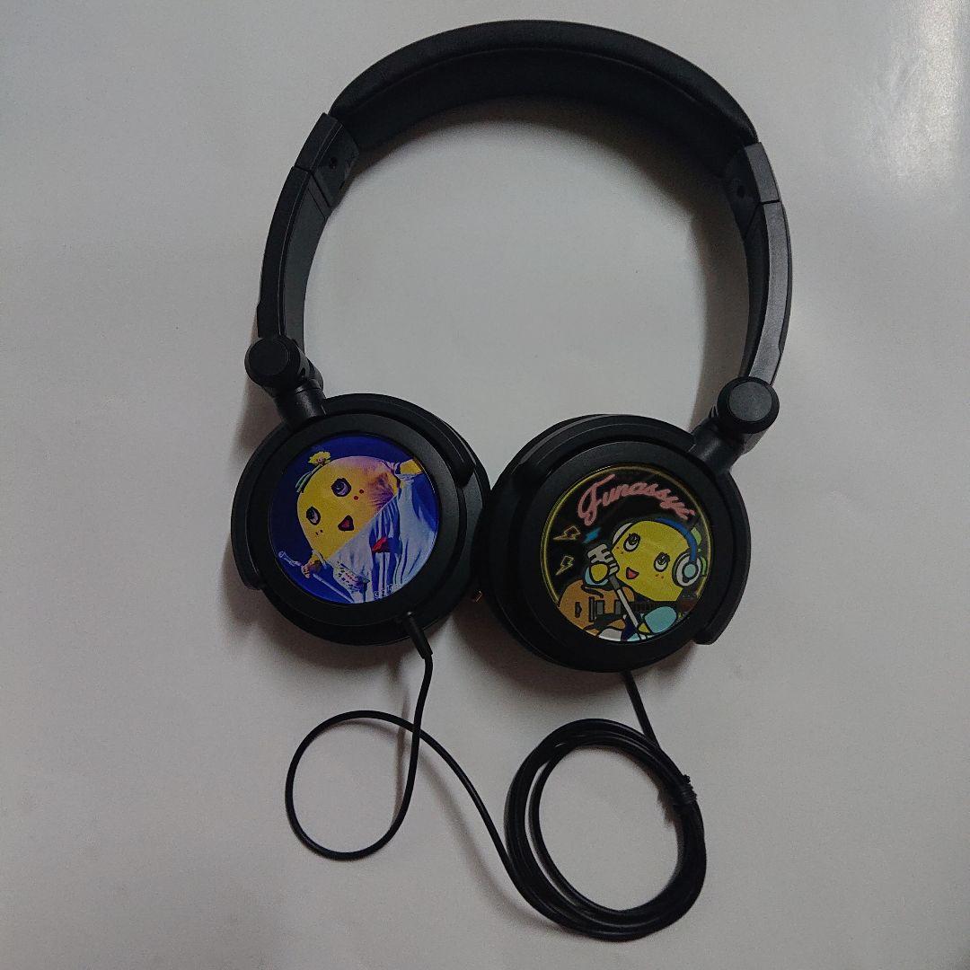 【レア】ふなっしー ヘッドホン（ブラック）
