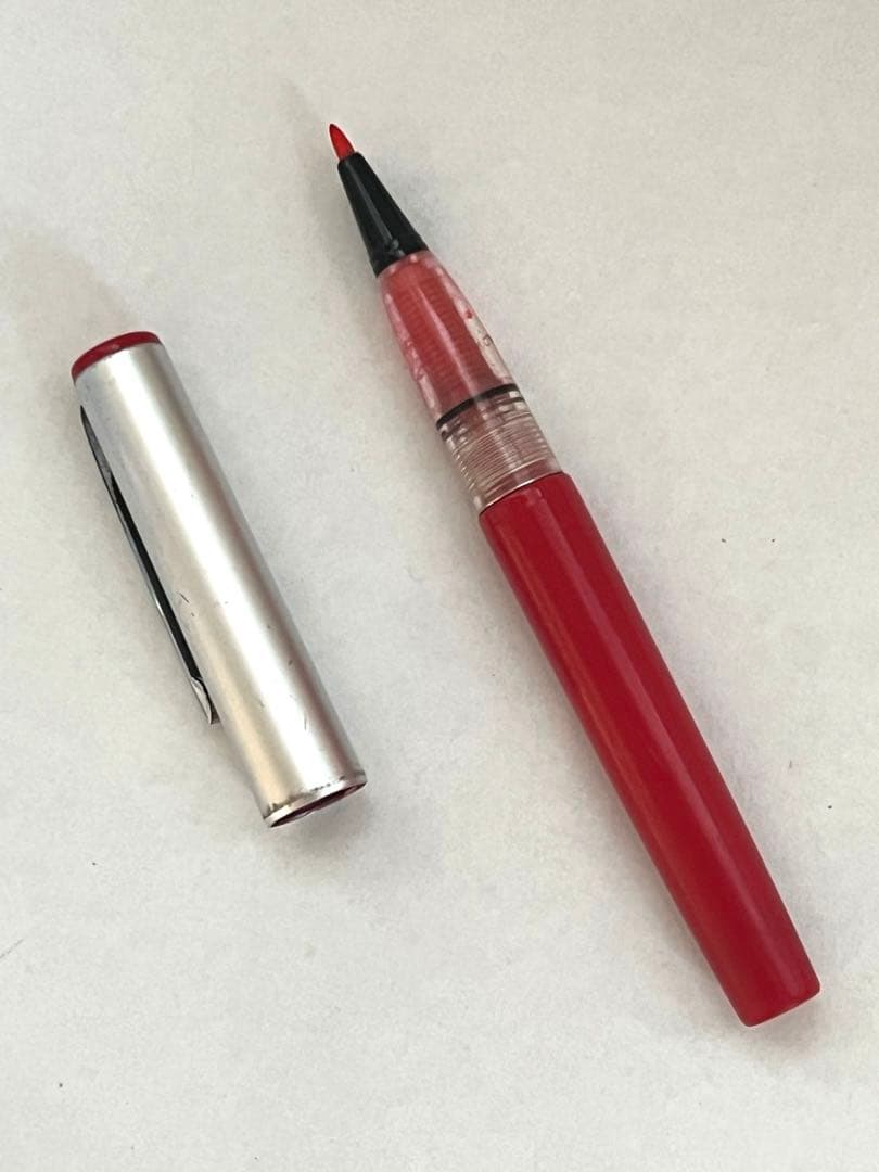 ①プラチナ万年筆 ソフトペン S-600 廃番 廃盤 昭和レトロ　激レア　希少