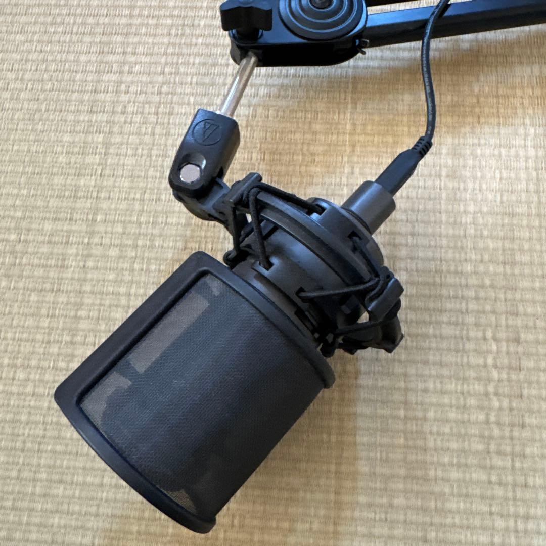 audio-technica AT2020 USB+ マイクアーム