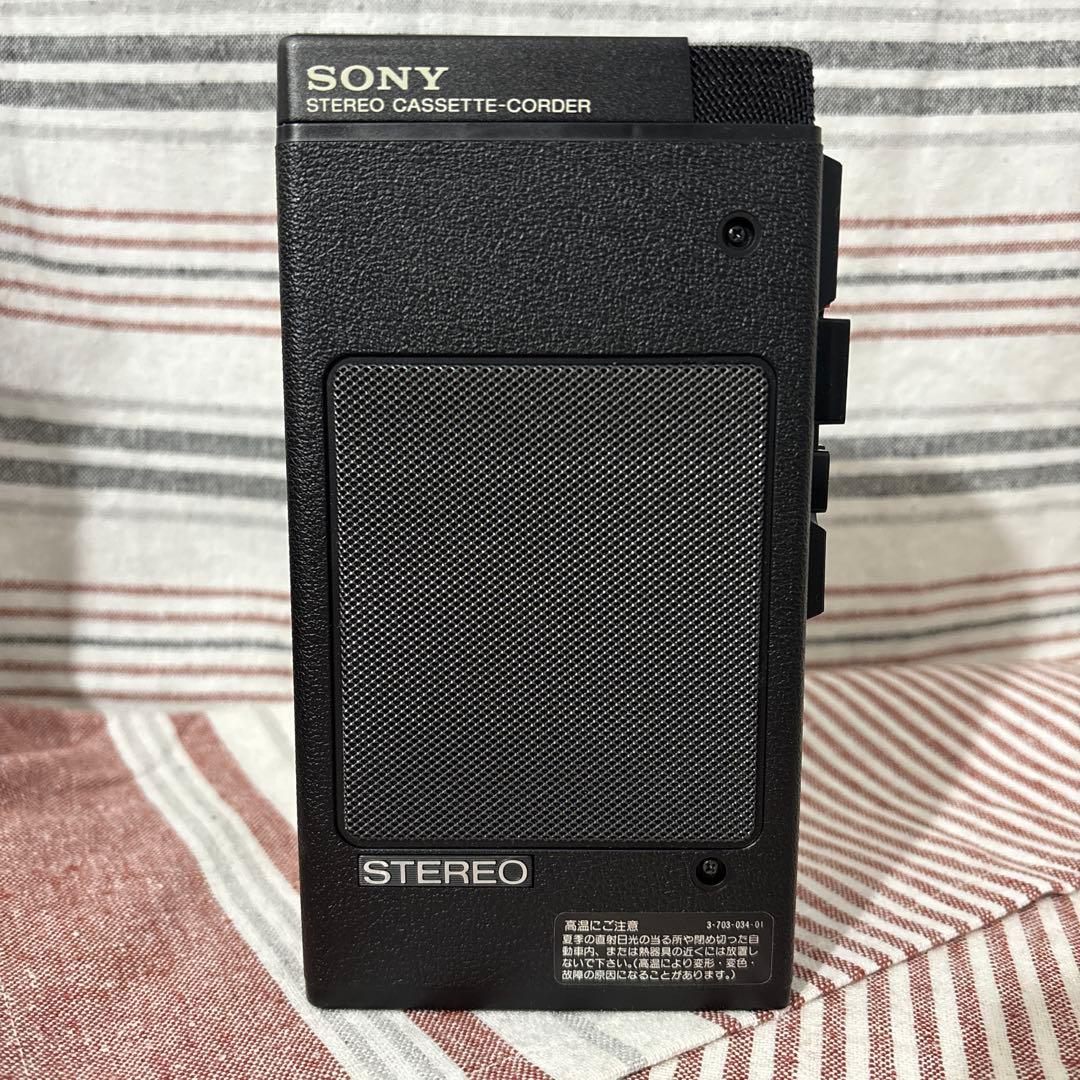 【ジャンク品】SONY TCS-300 カセットプレーヤー