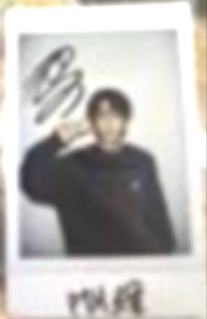 ソウル　ポラロイド　サイン入り