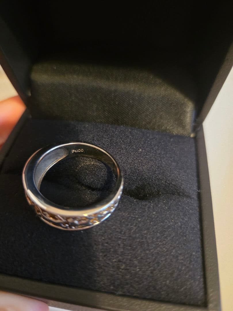 ※ヒロ※馬九行駆　午年　開運　プラチナリング　19号