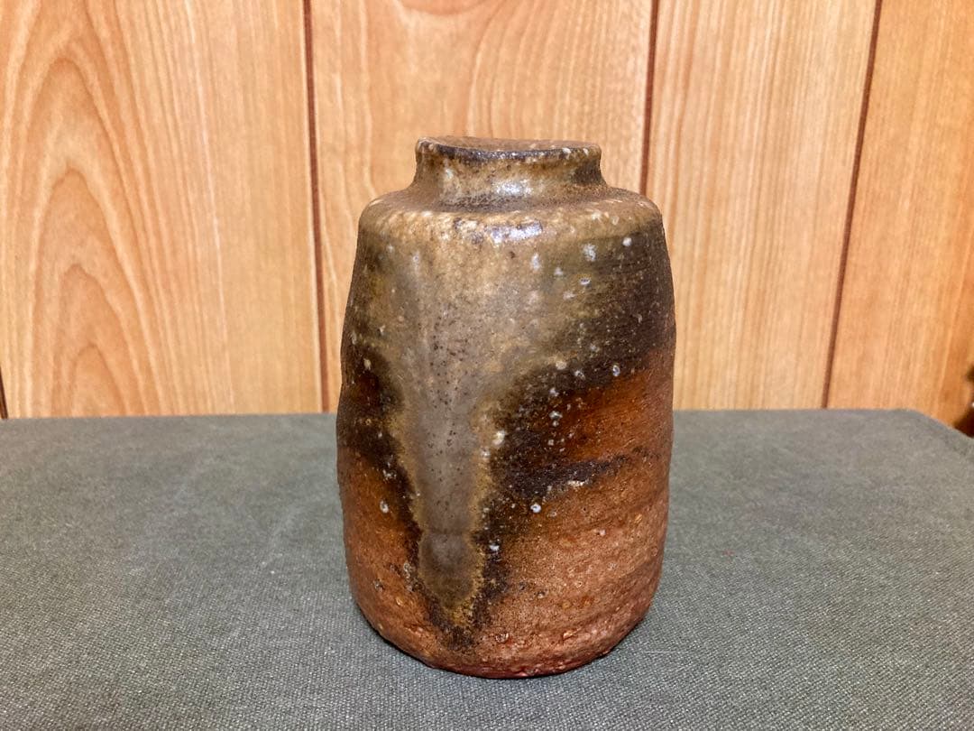 神崎紫峰 信楽掛花入 (検索 辻村史朗 古谷和也 杉本貞光 信楽焼 伊賀焼