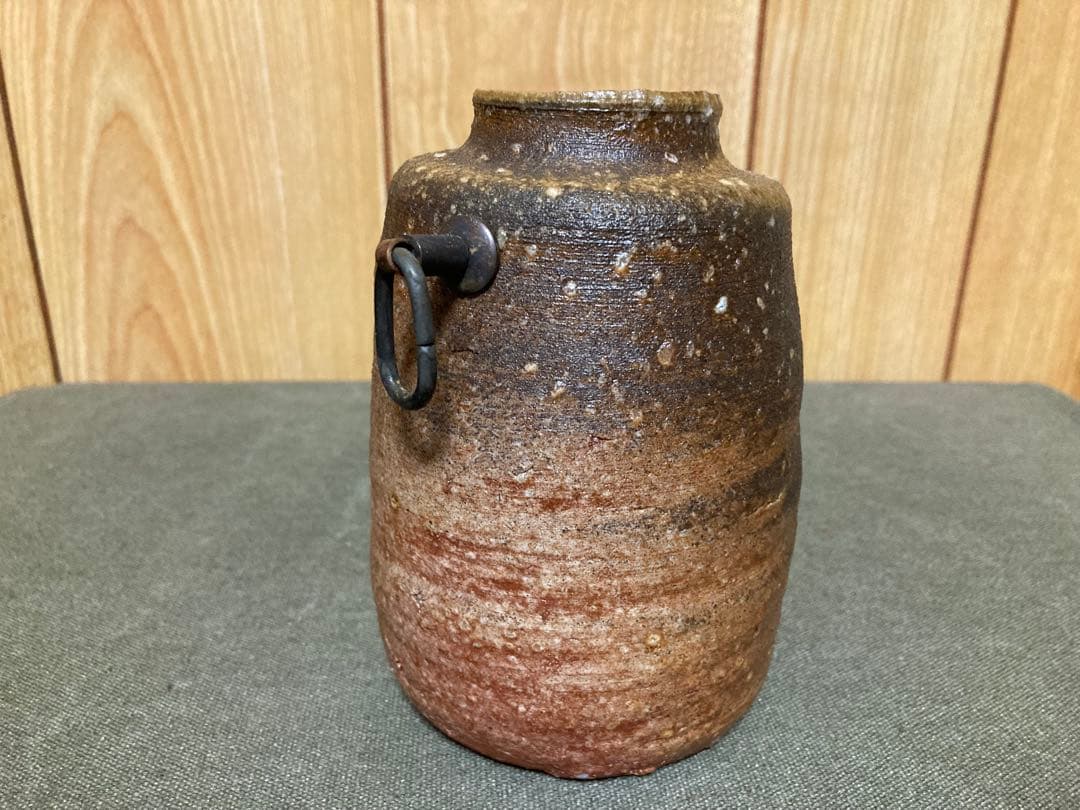 神崎紫峰 信楽掛花入 (検索 辻村史朗 古谷和也 杉本貞光 信楽焼 伊賀焼