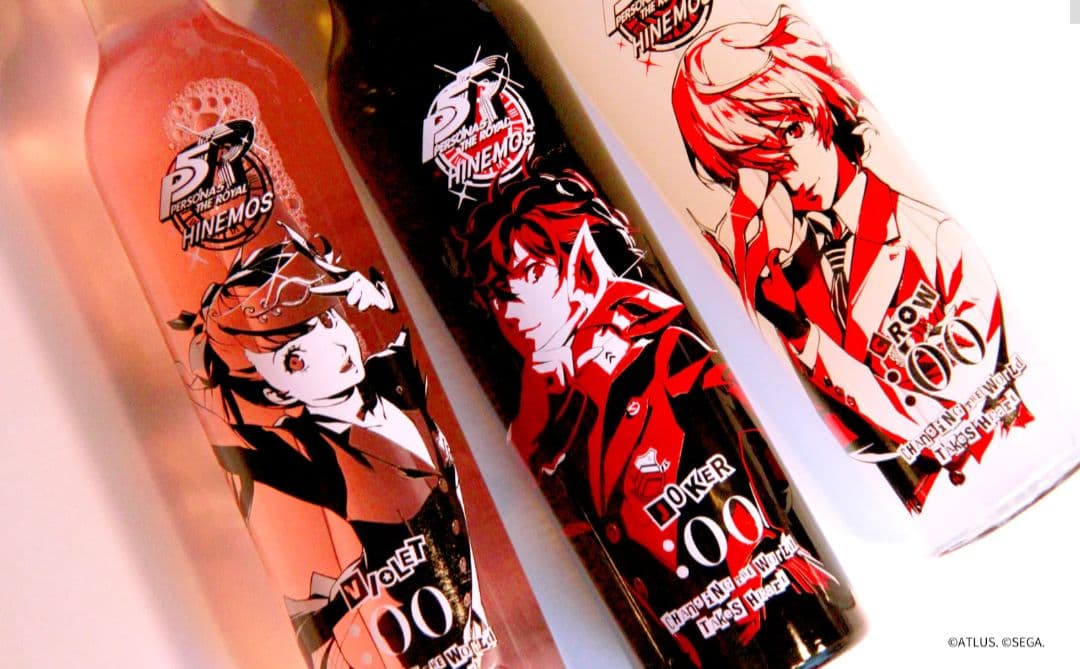 日本酒 HINEMOS × ペルソナ５ ザ・ロイヤル コラボボトル 4本セット