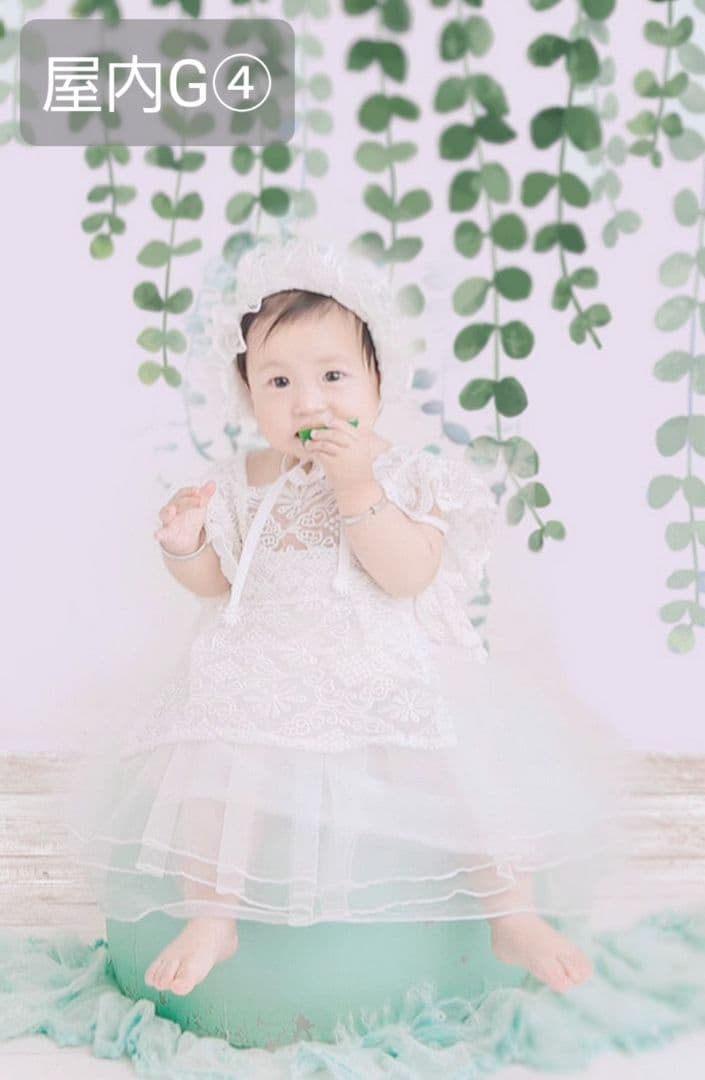 背景布　【　屋内G　】　サンプル　ニューボーンフォトなどに♪