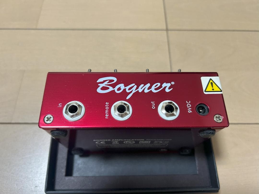 Bogner Ecstasy red　ギターエフェクター