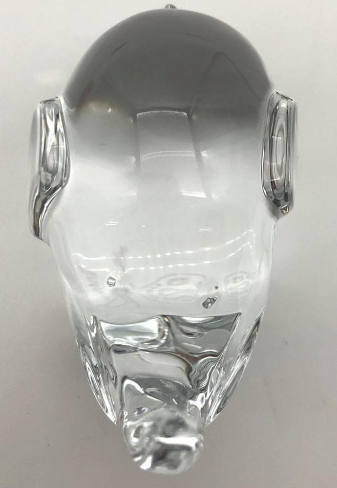 Baccarat クリスタルガラス 象の置物 r