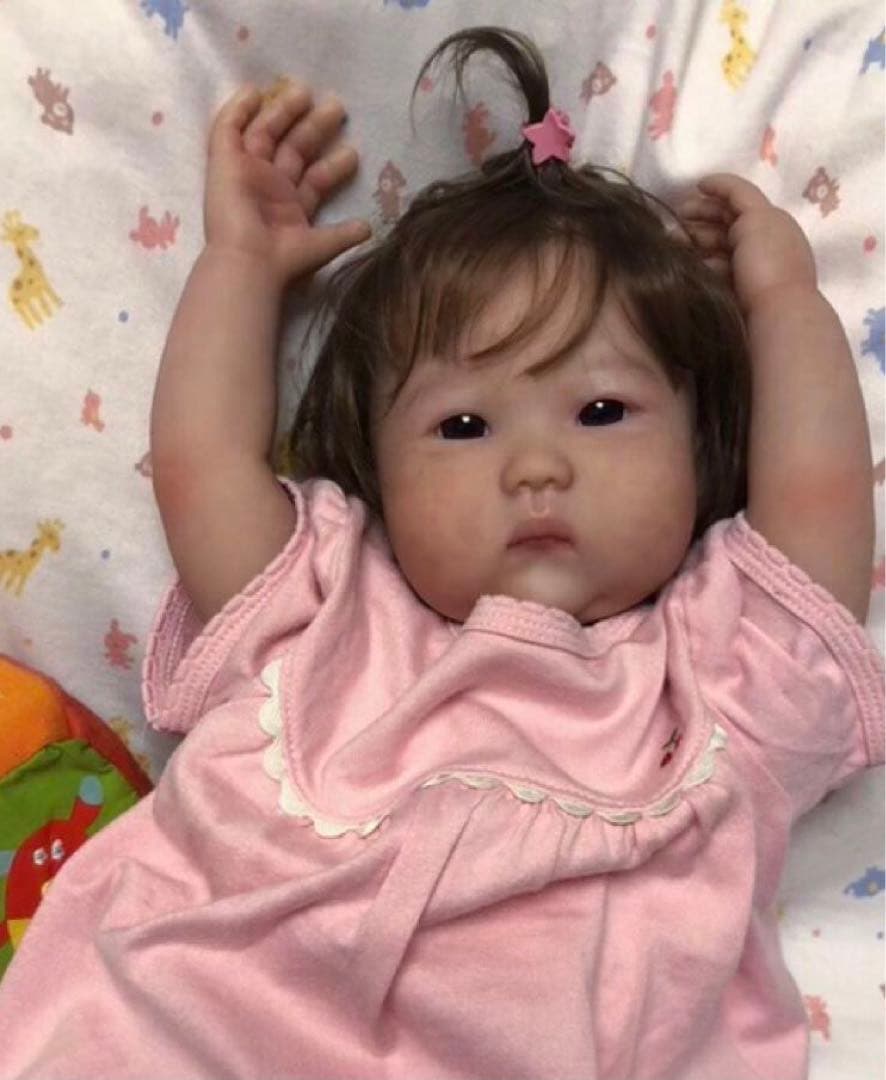 *・゜゜・*:.日本人の女の子　リボーンドール.。.:*・゜゜・*