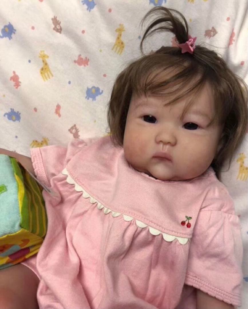 *・゜゜・*:.日本人の女の子　リボーンドール.。.:*・゜゜・*