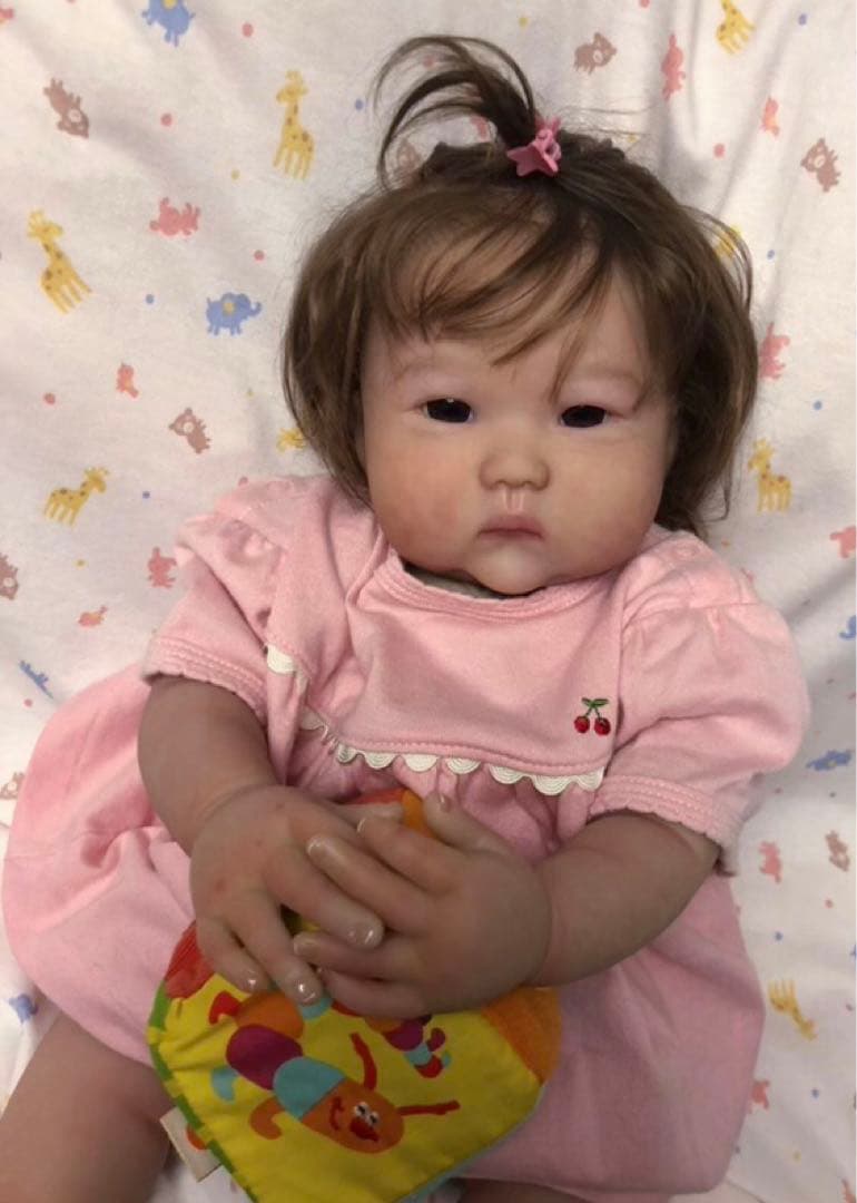 *・゜゜・*:.日本人の女の子　リボーンドール.。.:*・゜゜・*