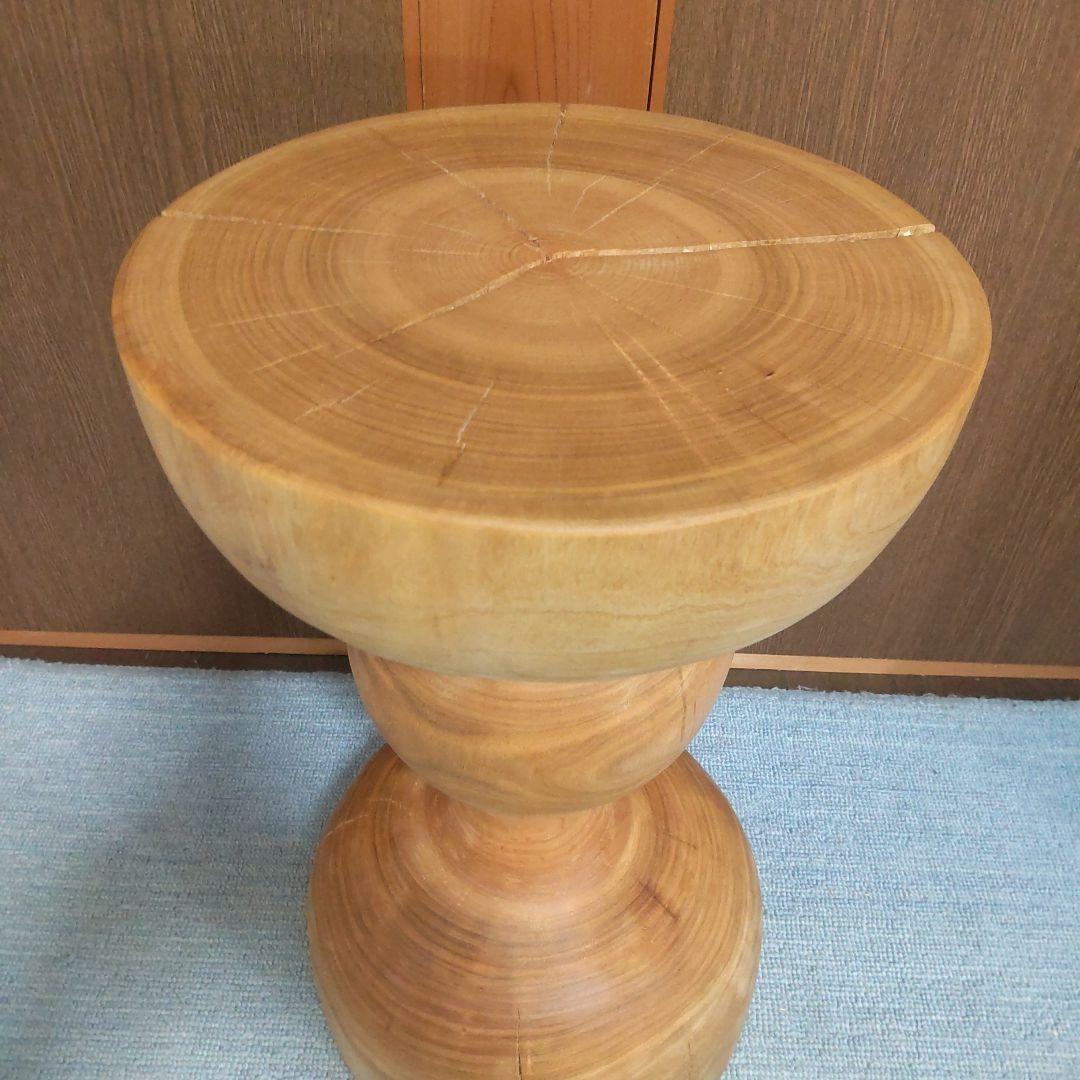 山桜 丸太椅子スツール